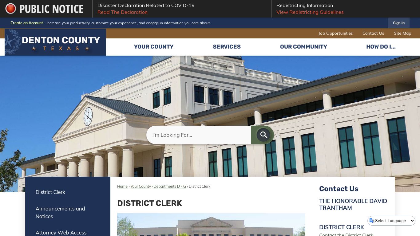 District Clerk | Denton County, TX
